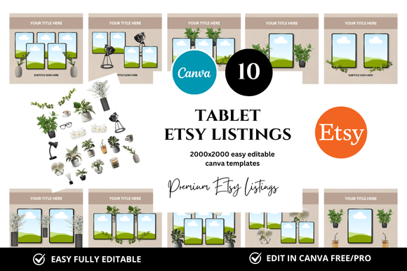10 Tablet Premium Etsy Listings Mockup: A Designer's Honest Review