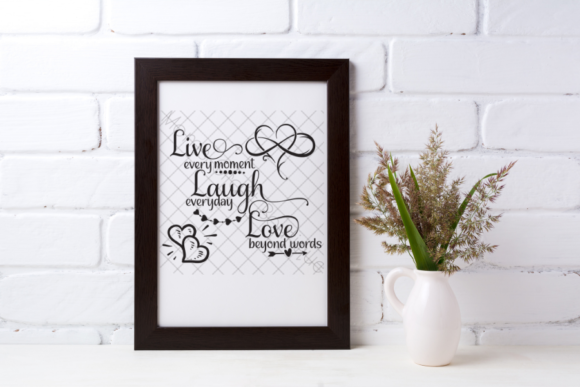 Live Every Moment Laugh Everyday Love: A Font for Authentic Connection