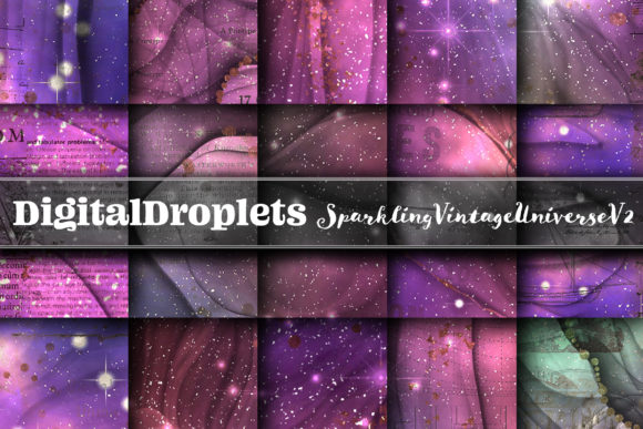 Sparkling Vintage Universe Vol. 2: A Designer's Textured Toolkit