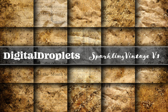 Sparkling Vintage Vol. 1: A Designer's Guide to Timeless Texture