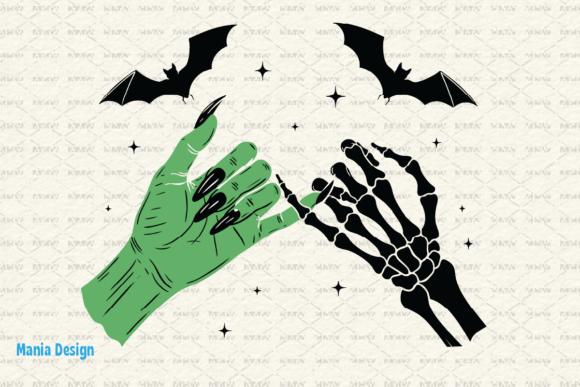 Spooky Season Skeleton Hand Promise PNG: Your Secret Weapon for Halloween Crafts