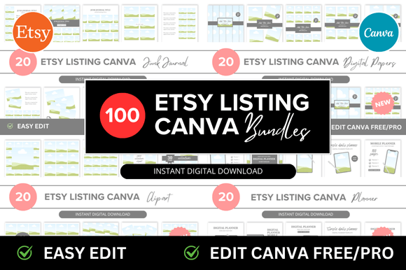 Transform Your Etsy Shop with 100 Mockup Templates